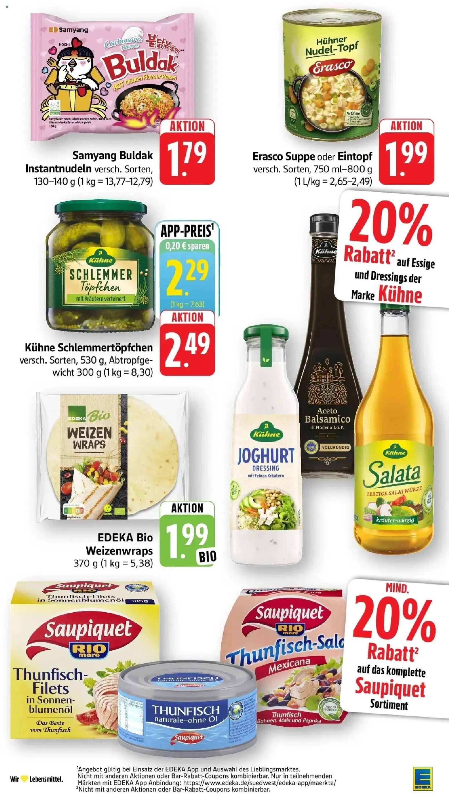 Edeka prospekt Birkenau – gültig ab 29.06.2026 | Seite: 31 | Produkte: Öl, Balsamico, Dressing, Erasco