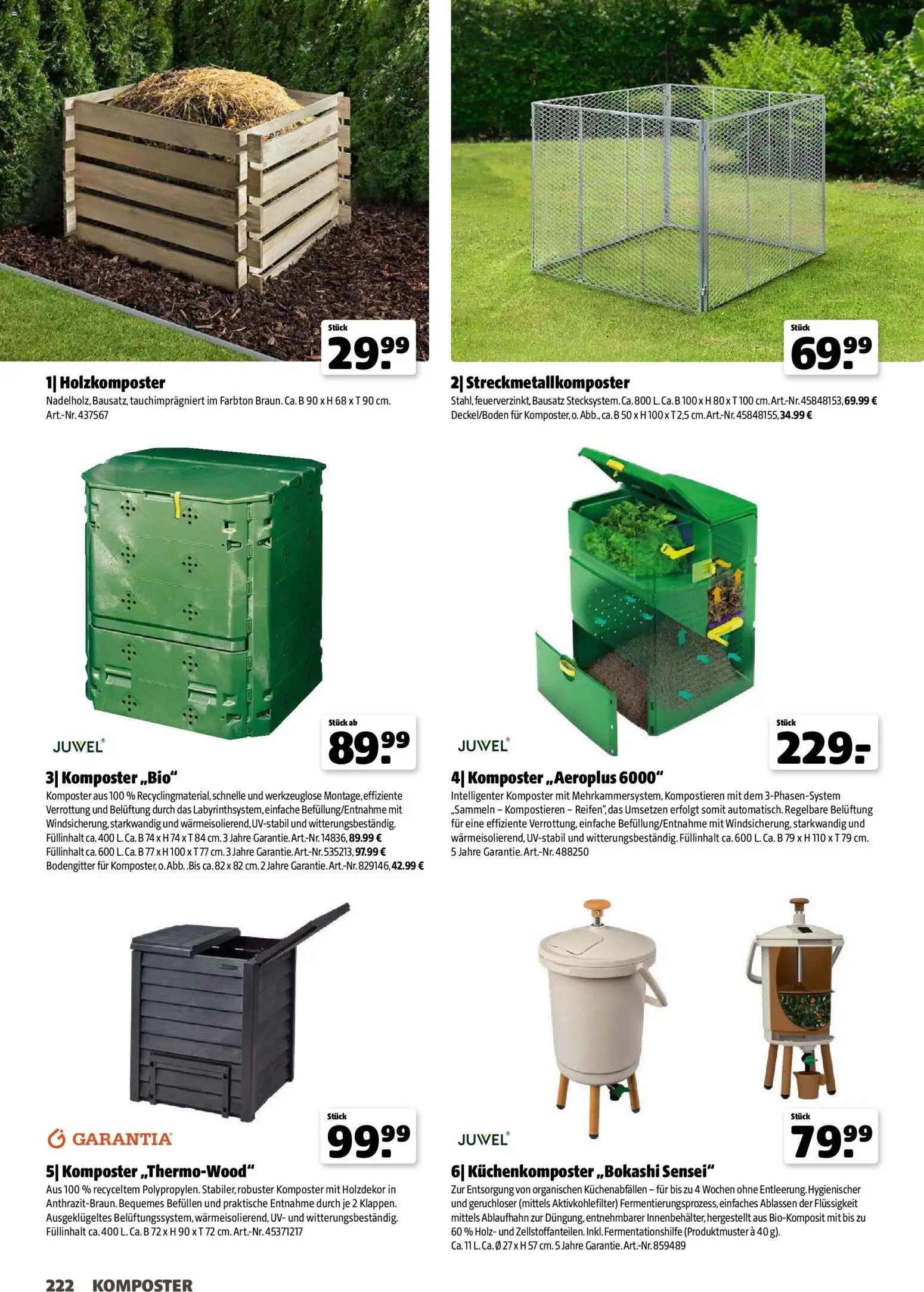 Hagebau Gartenjahr gültig ab 13.03.2026 | Seite: 222