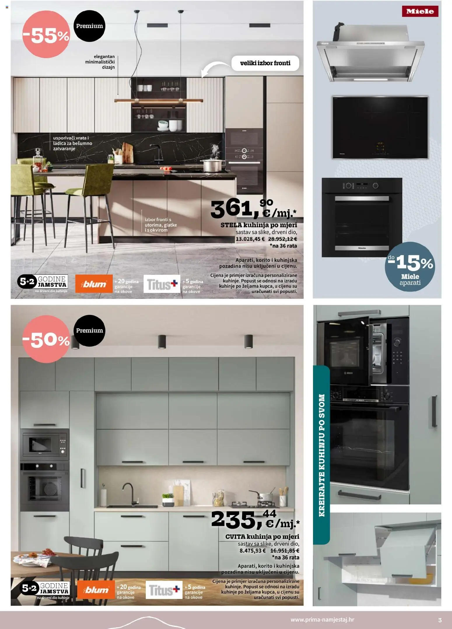 Prima katalog | vrijedi od 01.10.2026 | Stranica: 3 | Proizvodi: Vrata, Kuhinja