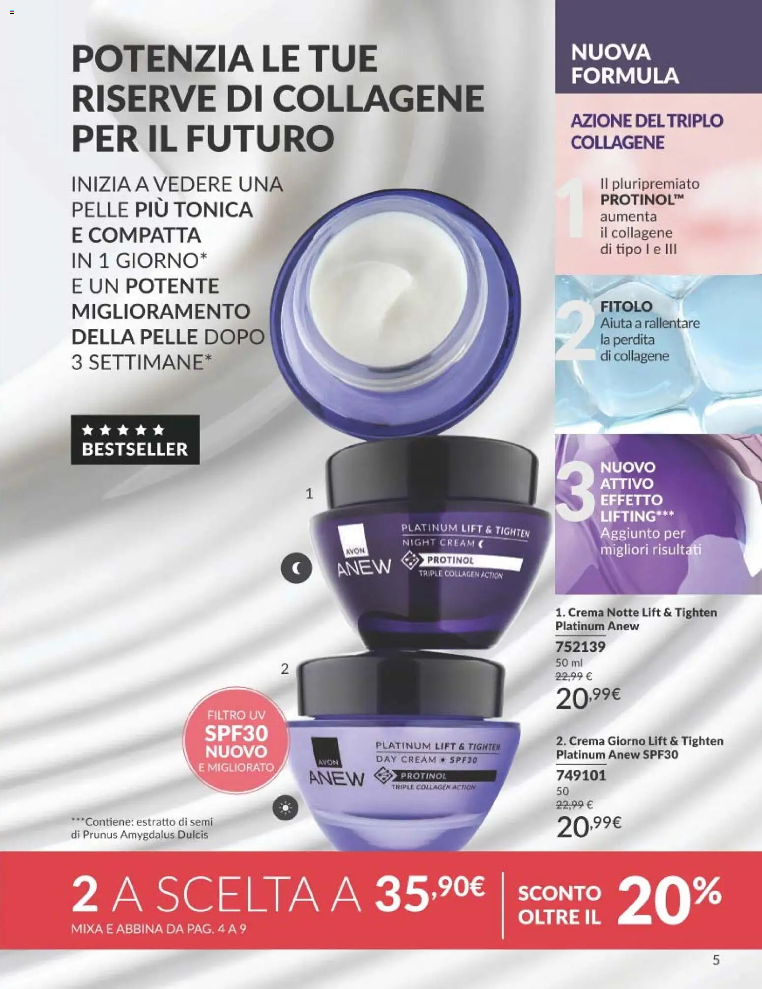 Volantino Avon del 01.06.2026 | Pagina: 5 | Prodotti: Crema