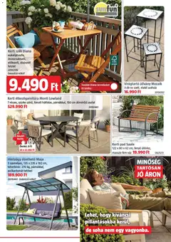 Bauhaus akciós újság - amely érvényes a következő dátumtól: 02.04.2026 | Oldal: 7 | Termékek: Kerti szék, Asztal, Virágtartó állvány, Dekoráció