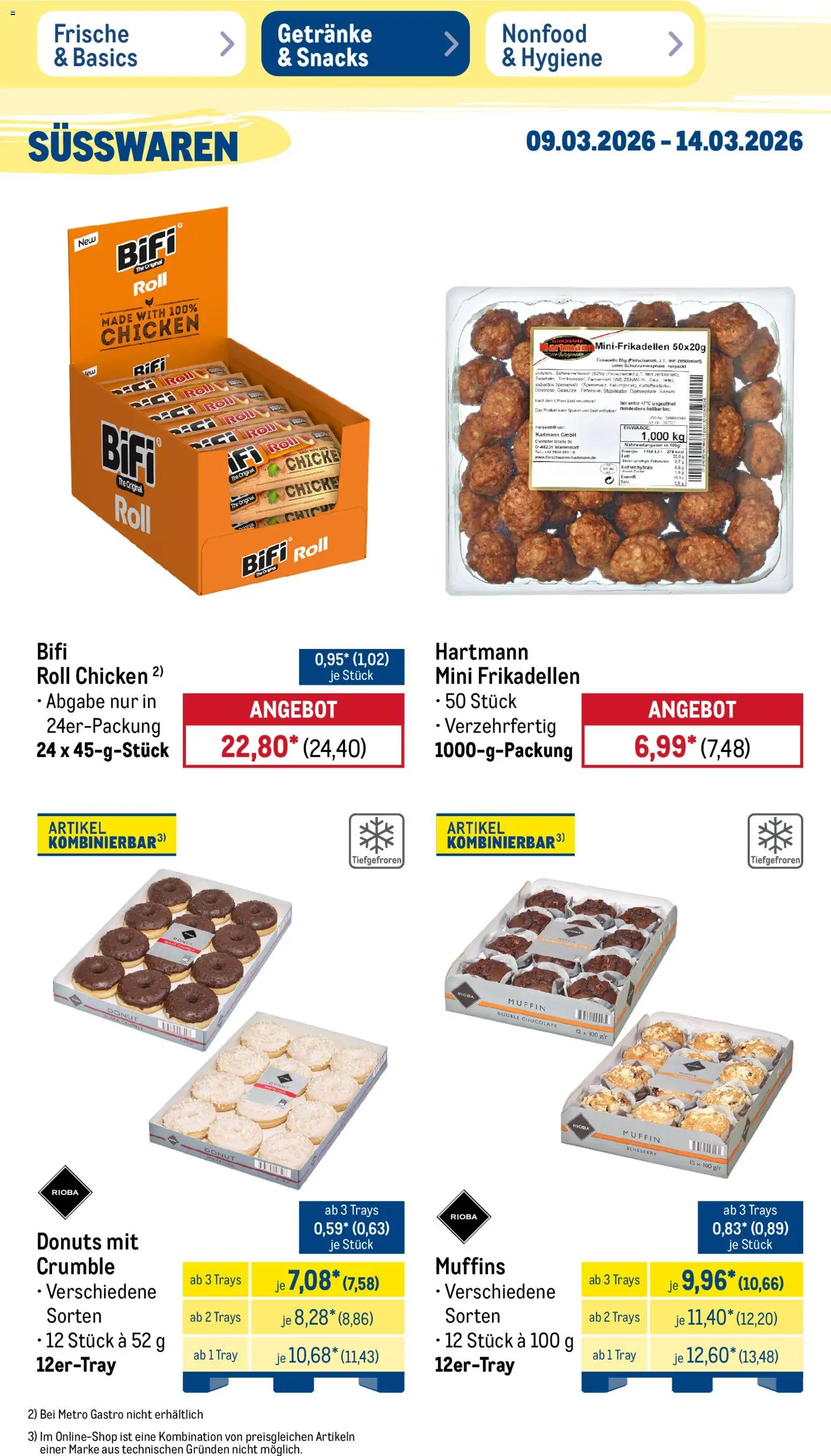 Metro Prospekt 	 – gültig ab 09.03.2026 | Seite: 41 | Produkte: Bad, Bifi, Gewürze, Zwiebeln