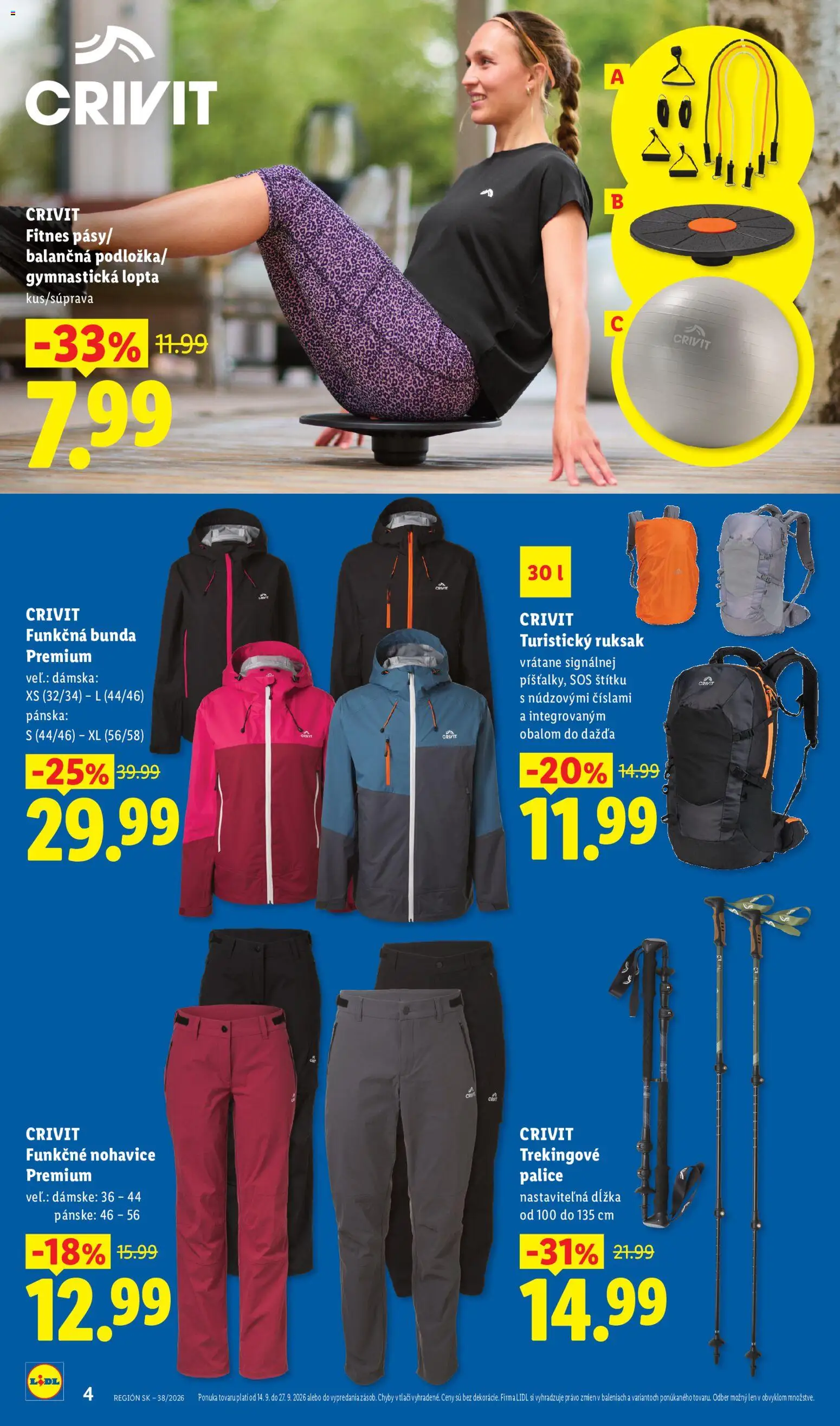 Nové Lidl akcie – leták je platný od 14.09.2026 | Strana: 4