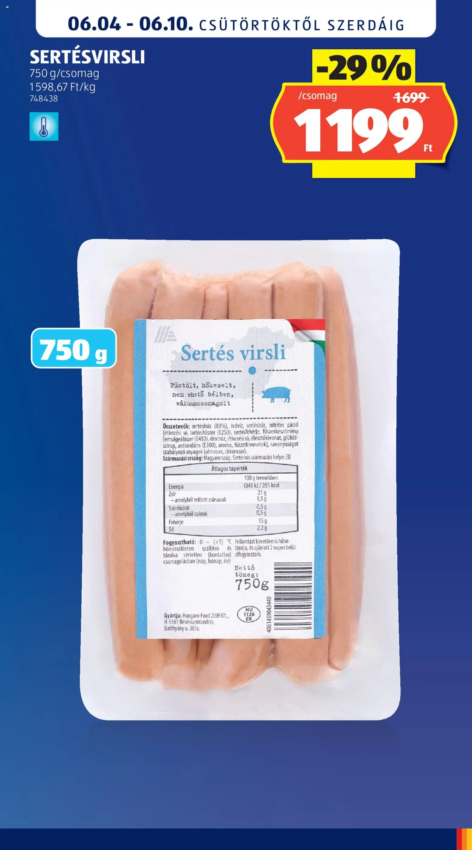 Aldi akciós ujság - amely érvényes a következő dátumtól: 04.06.2026 | Oldal: 17 | Termékek: Halak, Játék, Hal, Vegán