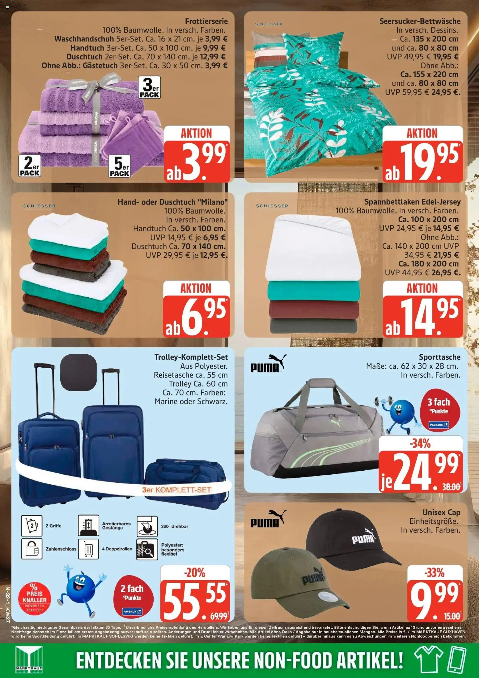 Edeka - EDEKA: Wochenangebote – gültig ab 28.06.2026 | Seite: 32 | Produkte: Reisetasche