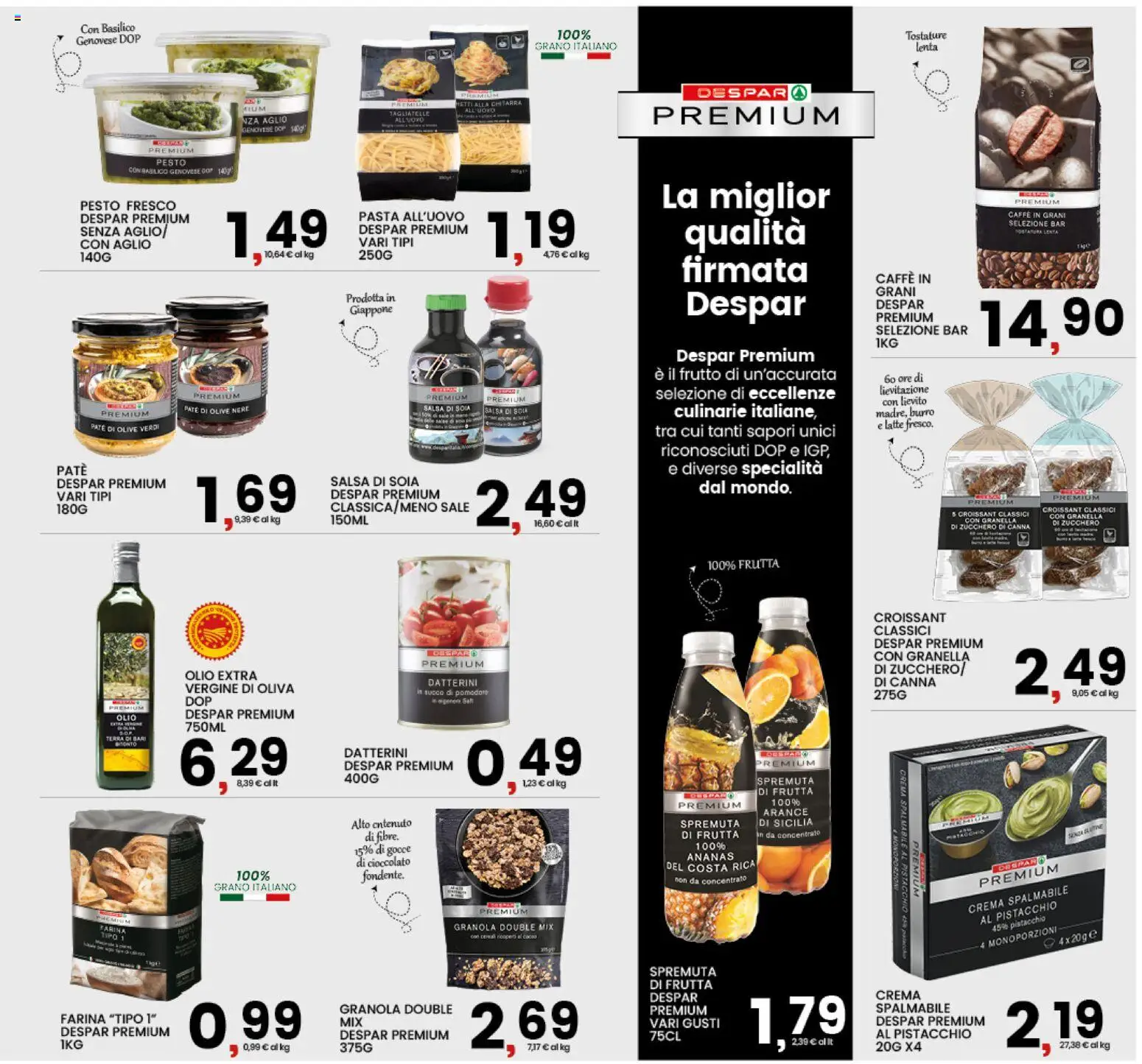 Volantino Interspar del 31/08/2026 | Pagina: 13 | Prodotti: Crema, Olive, Farina, Lievito