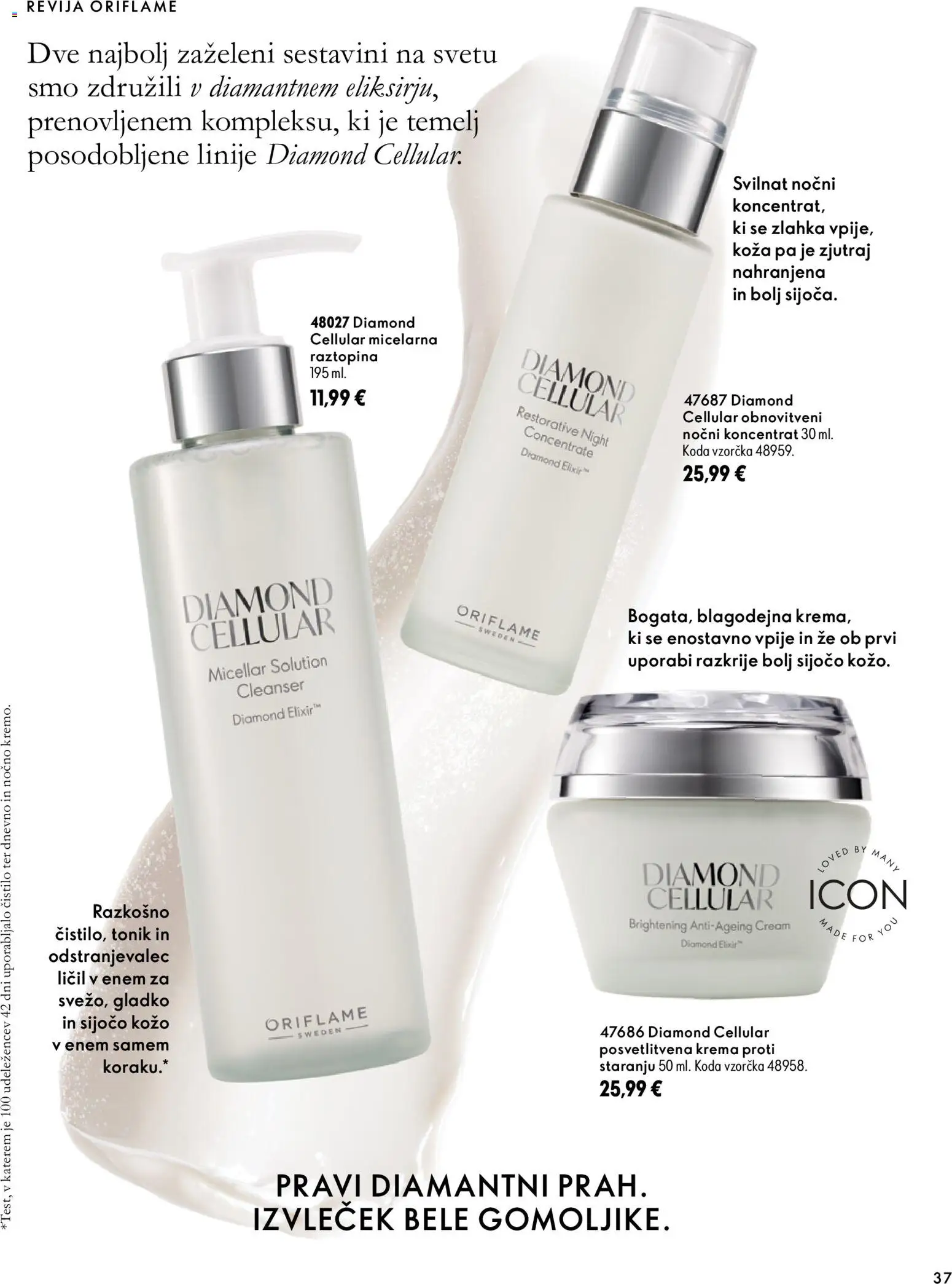 Novi Oriflame katalog ponudbe – veljaven od 07.10.2026 | Stran: 37 | Izdelki: Revija, Krema, Tonik