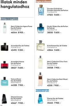 Katalógus Oriflame 2026/07 - amely érvényes a következő dátumtól: 06.05.2026 | Oldal: 64 | Termékek: Tonic, Parfüm