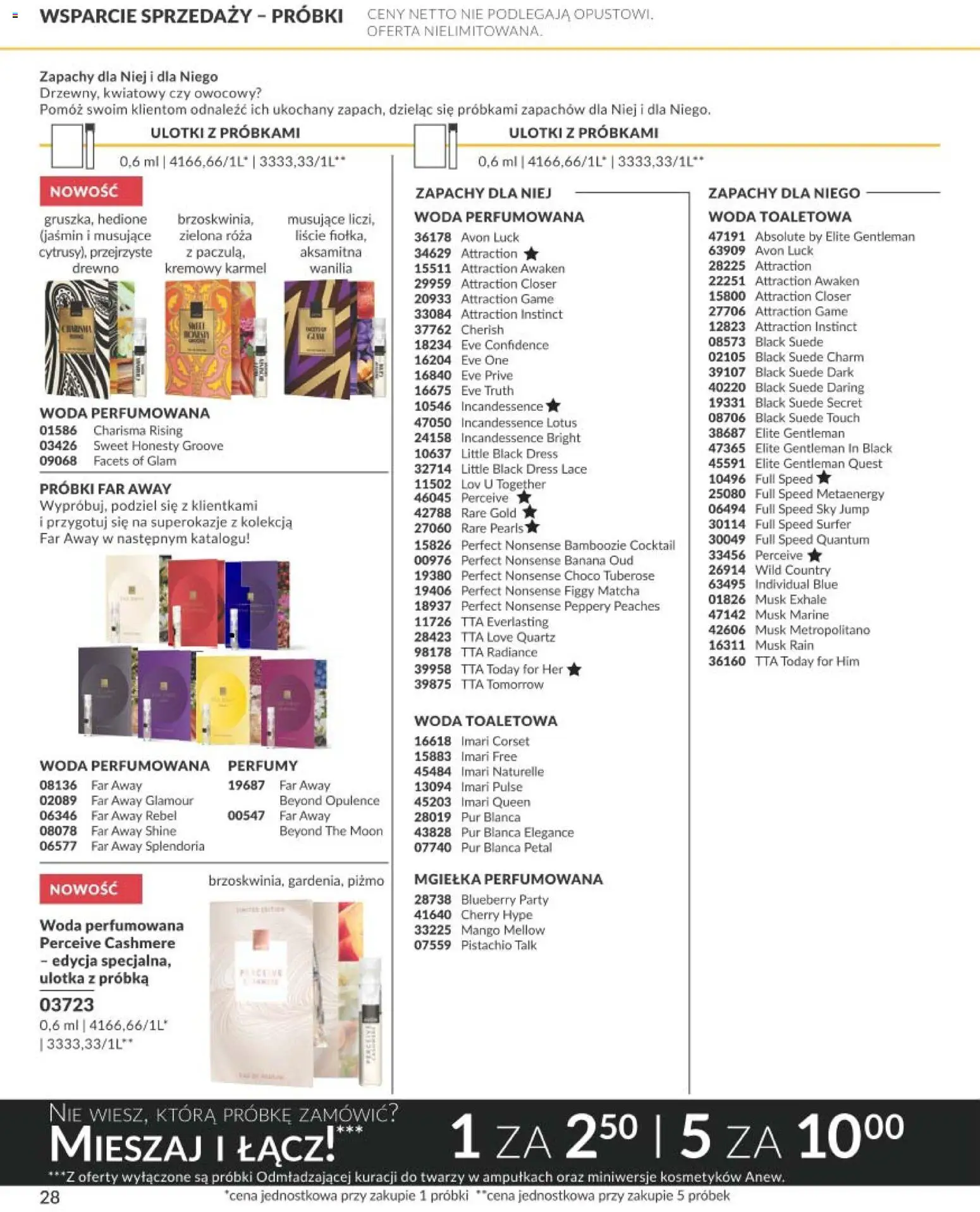 Avon Katalog Focus 10 2026 od 30.09.2026 | Strona: 28 | Produkty: Lotus, Woda toaletowa, Matcha, Wanilia