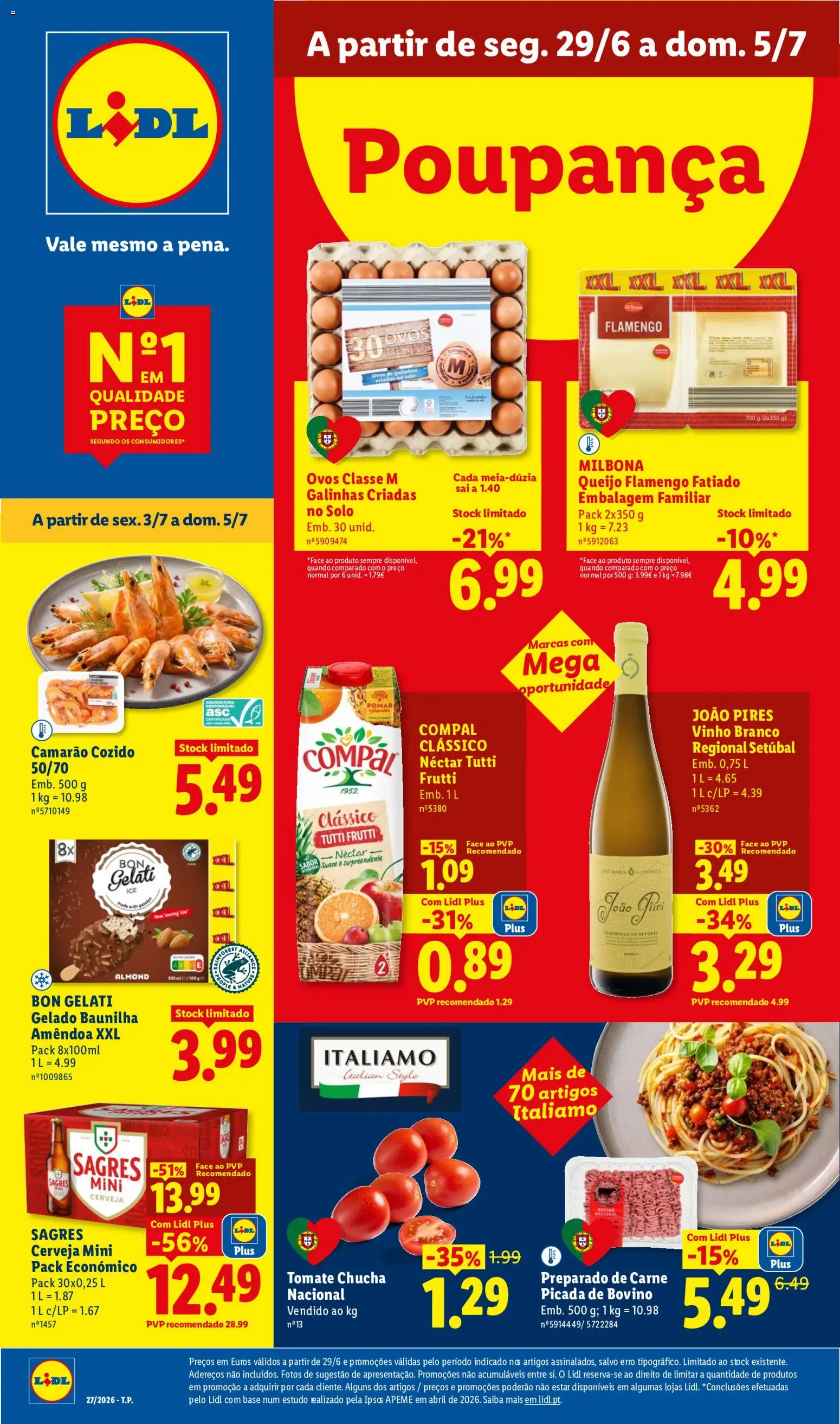 Lidl folheto │ válido de 29/06/2026 | Página: 1