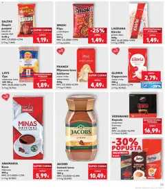 FRANCK, Mljevena kava, Jubilarna, razne vrste, vakumirana, 250g, FRANCK Mljevena kava Jubilarna razne vrste vakumirana 250g - Pregled kataloga iz trgovine Kaufland, vrijedi od 17.06.2026 | Stranica: 25