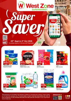Preview of Westzone Supermarket offers valid from 25 Sep, 2026