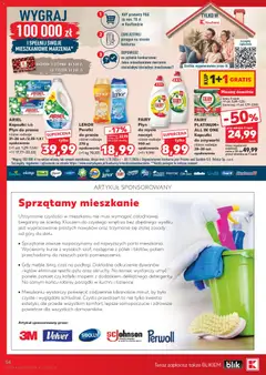 Náhled letáku Kaufland Polsko leták - Jest fresz od 15.10.2026 | Strana: 54 | Produkty: Lenor, Swiffer, Velvet, Sidolux
