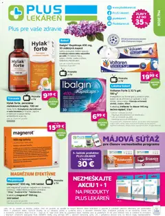 Plus lekáreň leták platný od 01.05.2026
