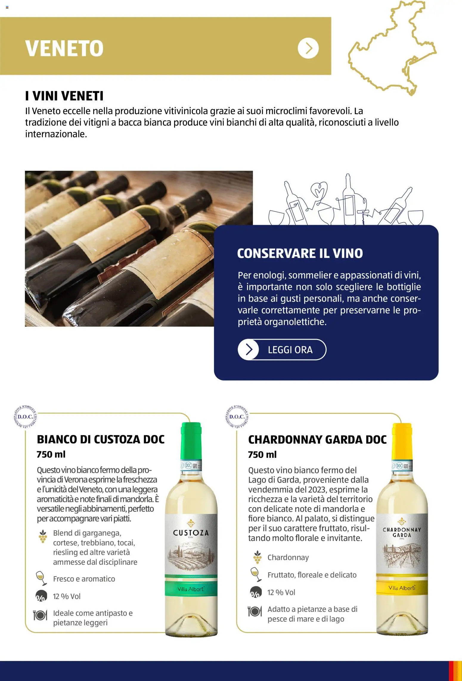 Volantino Aldi del 12/01/2026 | Pagina: 32 | Prodotti: Pesce, Mandorla, Vino, Vino bianco
