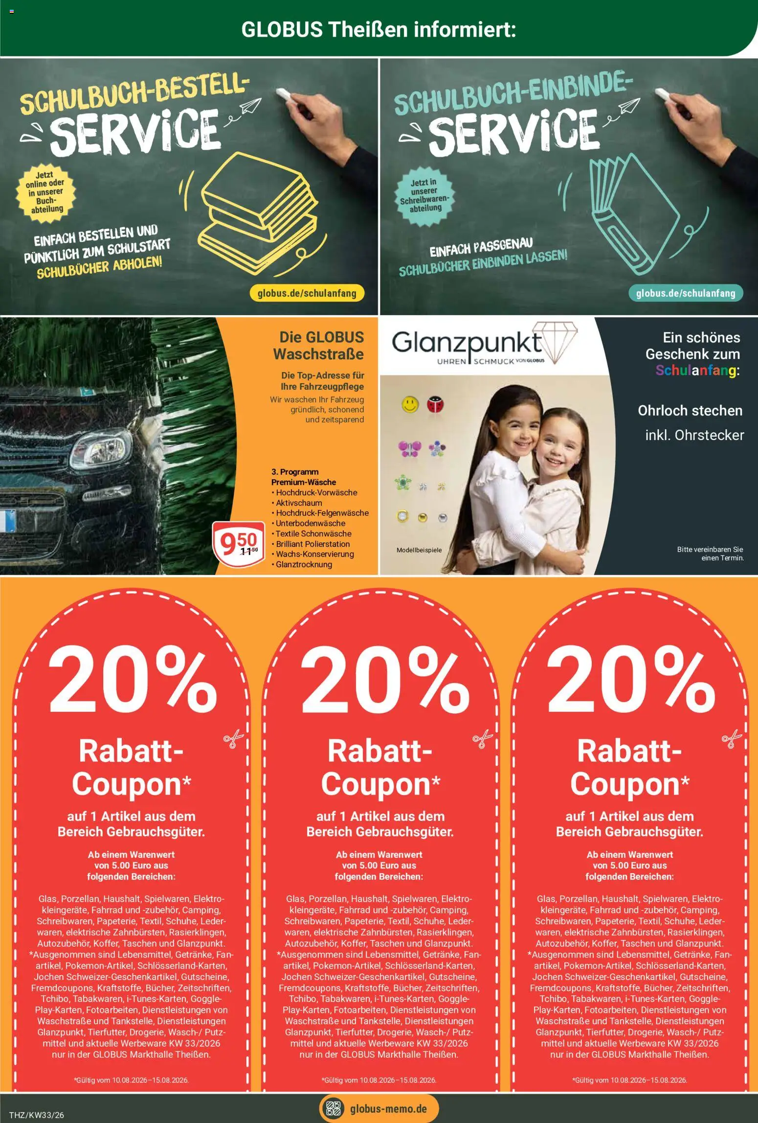Globus Prospekt Theißen – gültig ab 10.08.2026 | Seite: 30 | Produkte: Taschen