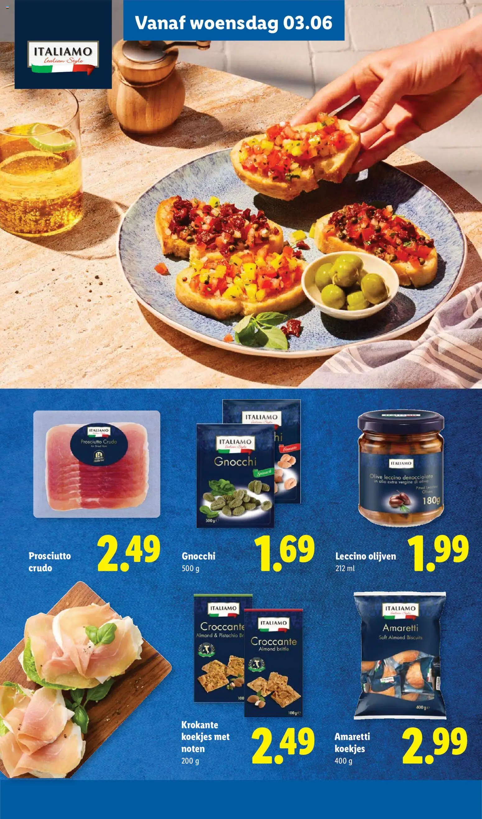 {H1} | Pagina: 31 | Producten: Ham, Noten, Koekjes, Olijven
