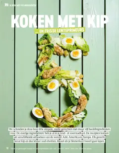 KOKEN MET KIP, Recepten met kip en frisse lenteprimeurs. - Voorbeeld van een folder van Delhaize, geldig van 02.04.2026 | Pagina: 70