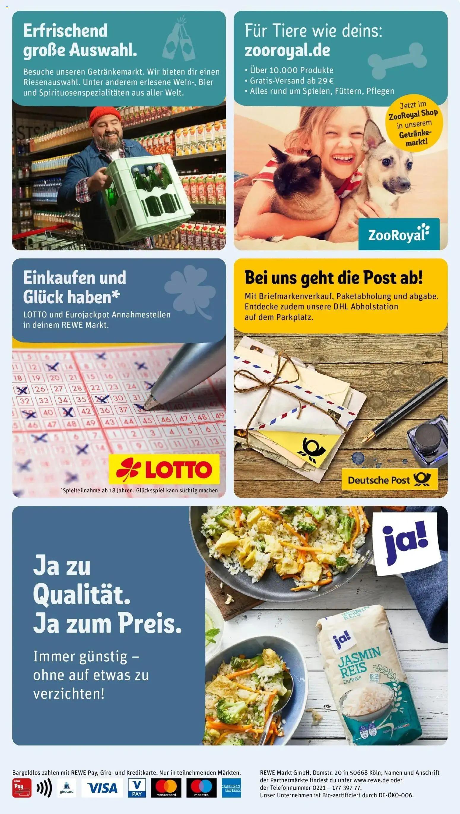 REWE Prospekt ab 24.08.2026 zum Blättern » Angebote | Seite: 2 | Produkte: Bier, Reis
