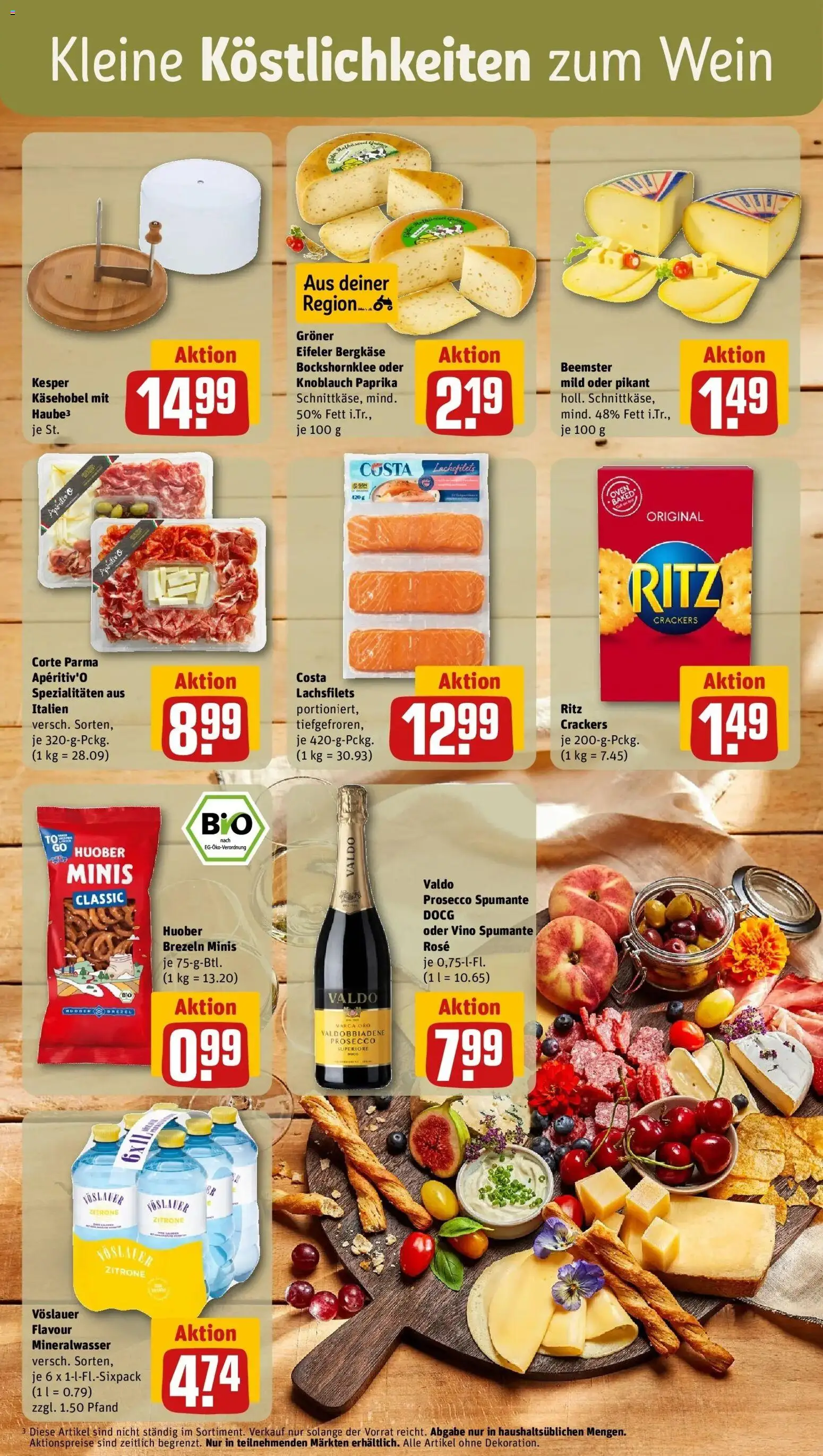 REWE Prospekt ab 12.10.2026 zum Blättern » Angebote | Seite: 18 | Produkte: Mineralwasser, Paprika, Zitrone, Knoblauch