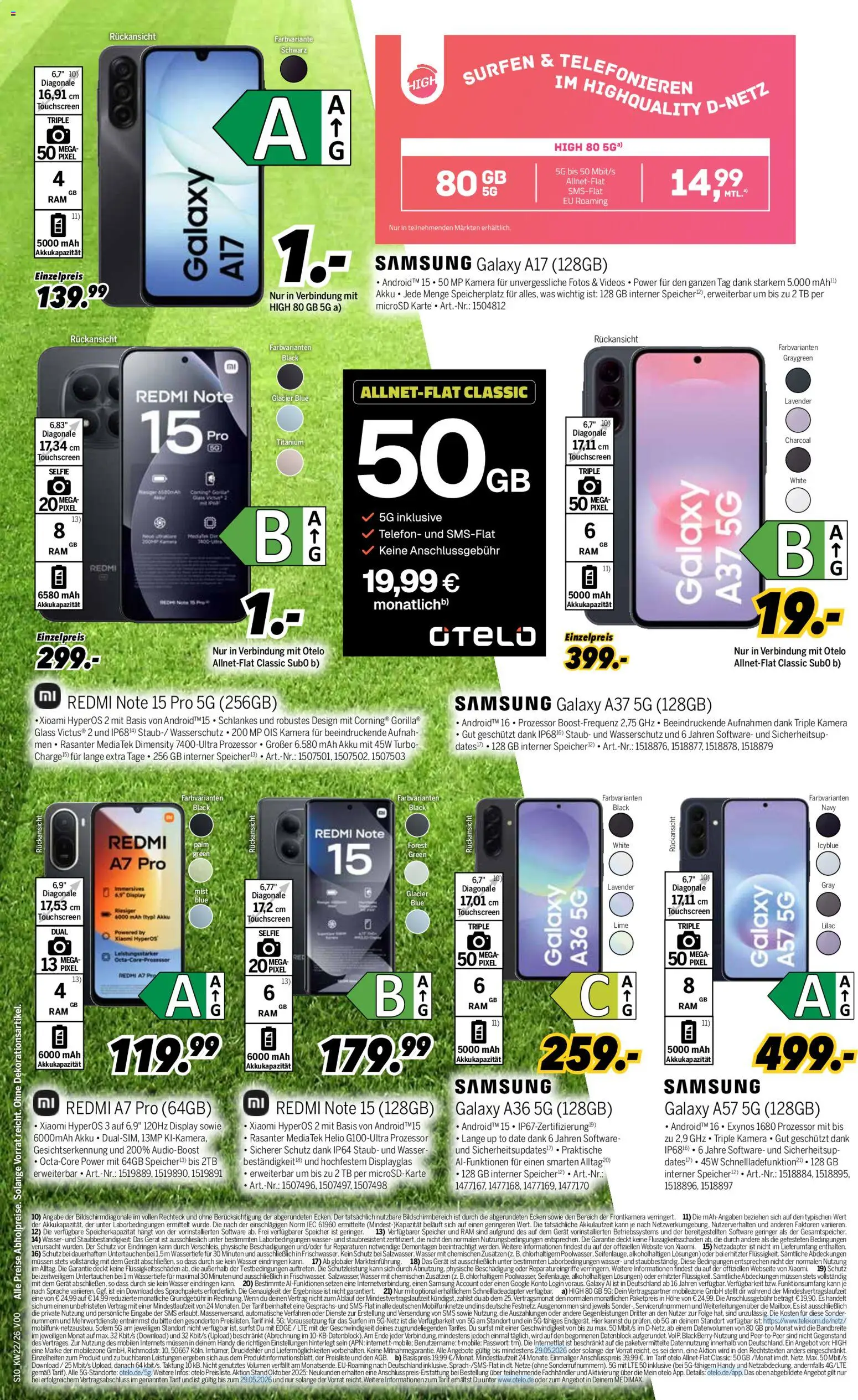 Medimax Prospekt – gültig ab 23.05.2026 | Seite: 10 | Produkte: Kamera, Xiaomi, Samsung, Telefon