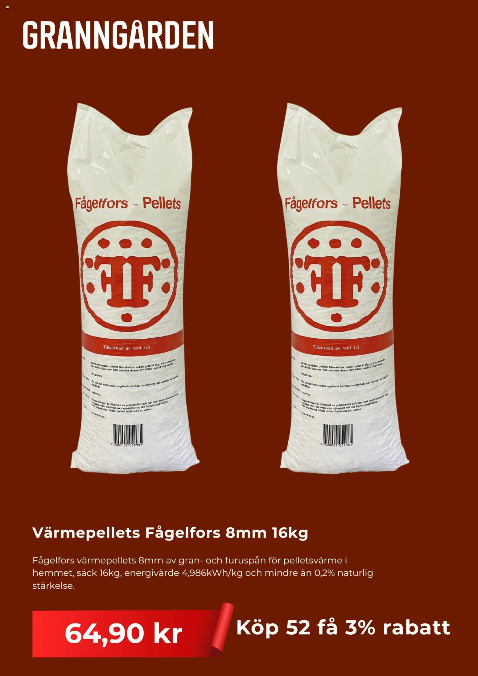 Granngården reklamblad aktuell från 21/09/2026 | Sida: 4 | Produkter: Såg, Värmepellets