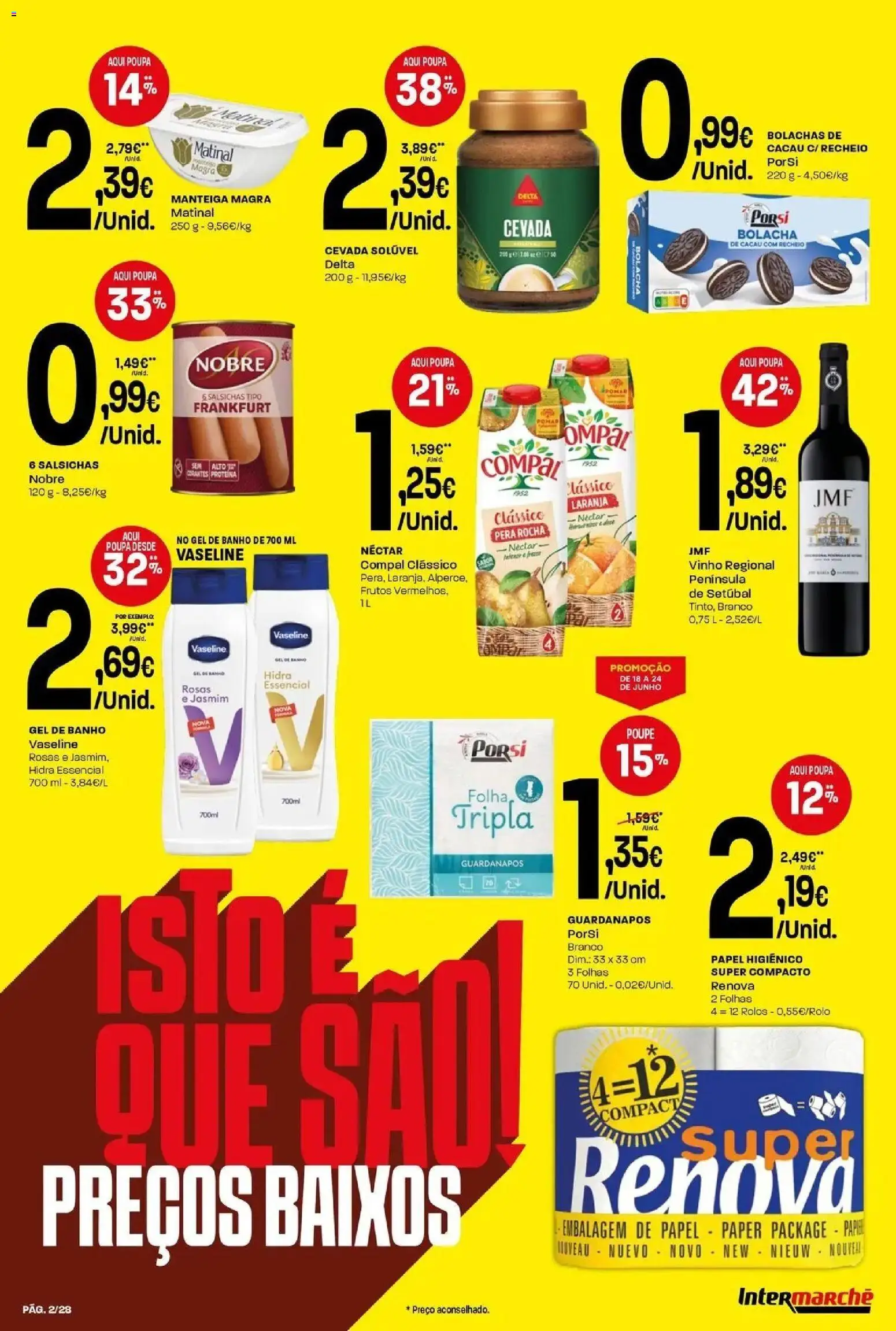 Intermarché - Isto é que são preços BAIXOS │ válido de 18/06/2026 | Página: 2