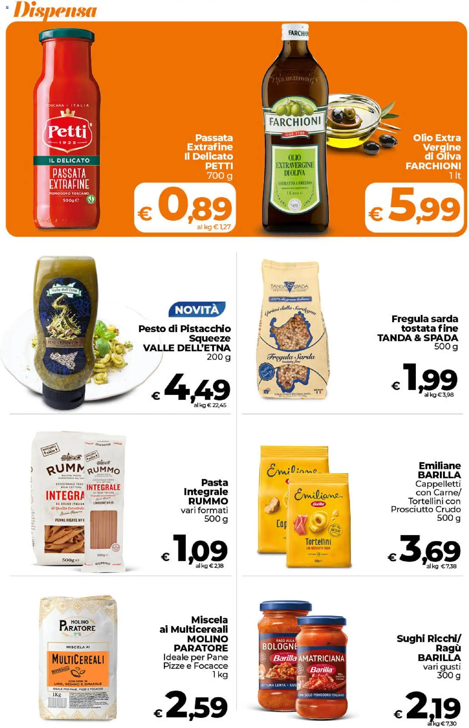 Volantino Ipercoop del 21/08/2026 | Pagina: 32 | Prodotti: Pistacchio, Pomodoro, Pasta, Sesamo