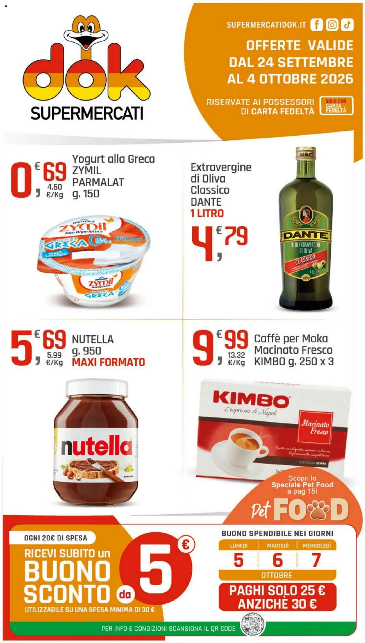 Volantino DOK del 24/09/2026 | Pagina: 1