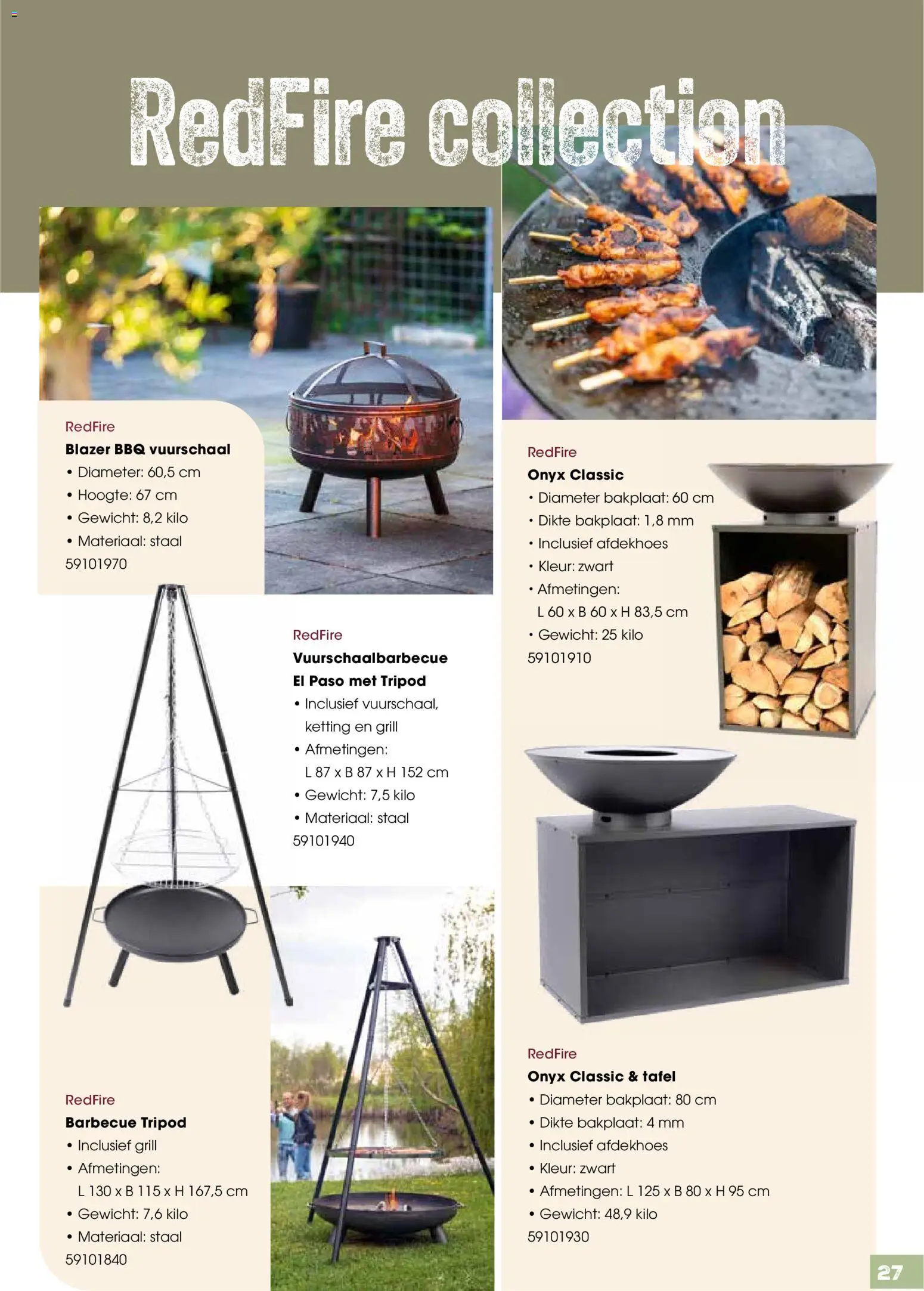 {H1} | Pagina: 27 | Producten: Gewicht, Grill, Tafel, Ketting