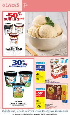 Carrefour Market - Prévisualisation de Carrefour Market catalogue valide à partir de 28.04.2026 | Page: 6 | Produits: Glaces, Amande, Kinder Bueno, Cônes