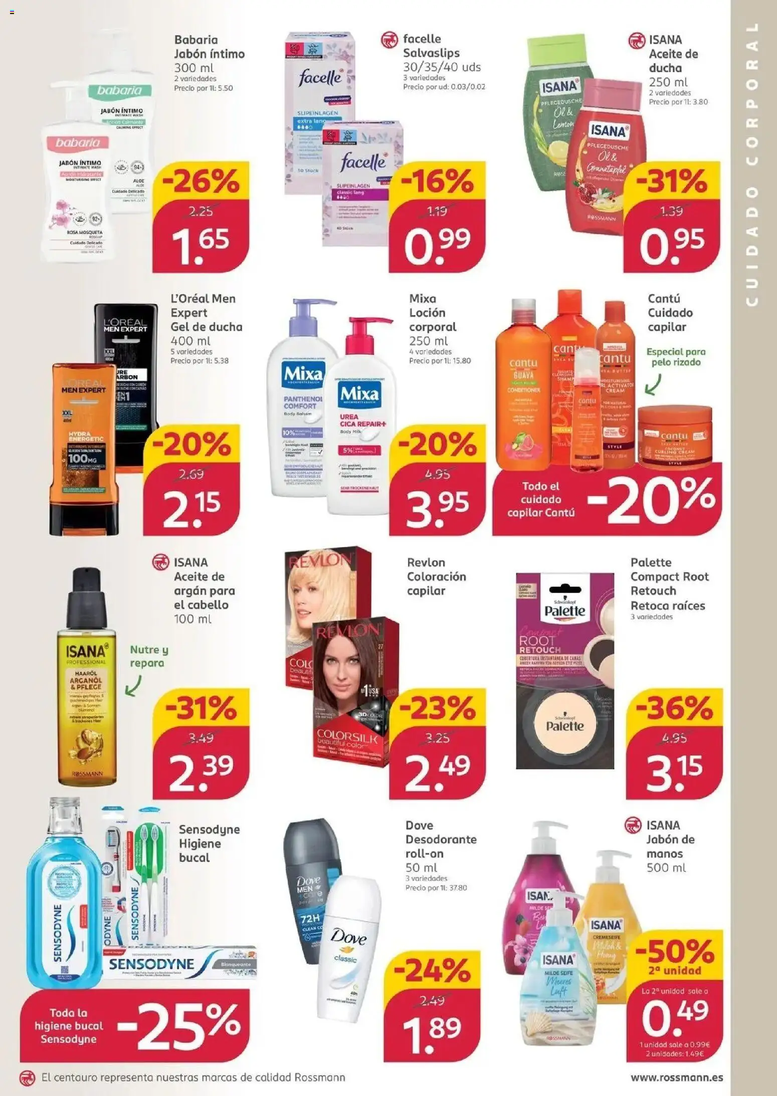 ROSSMANN - Llámalo Ahorro │ válido desde el 28/09/2026 | Página: 5 | Productos: Jabón, Gel de ducha, Aceite, Ducha