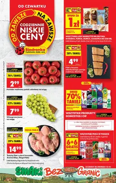 Náhled letáku Biedronka Polsko leták - Codziennie niskie ceny od 23.07.2026