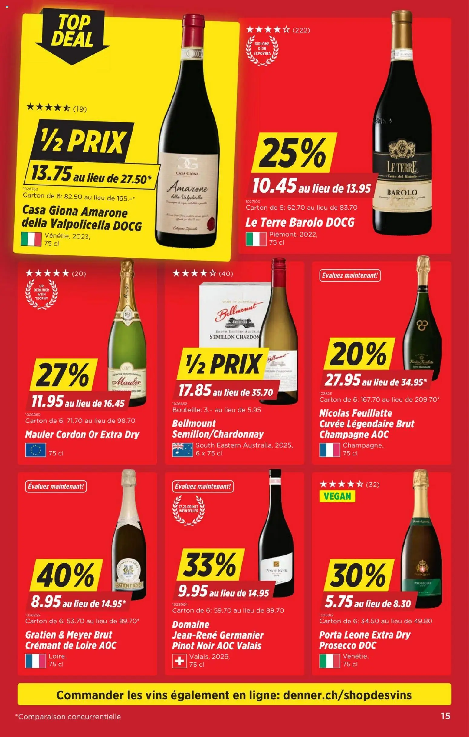 Denner aktionen FR – gültig ab 08.10.2026 | Seite: 15 | Produkte: Prosecco