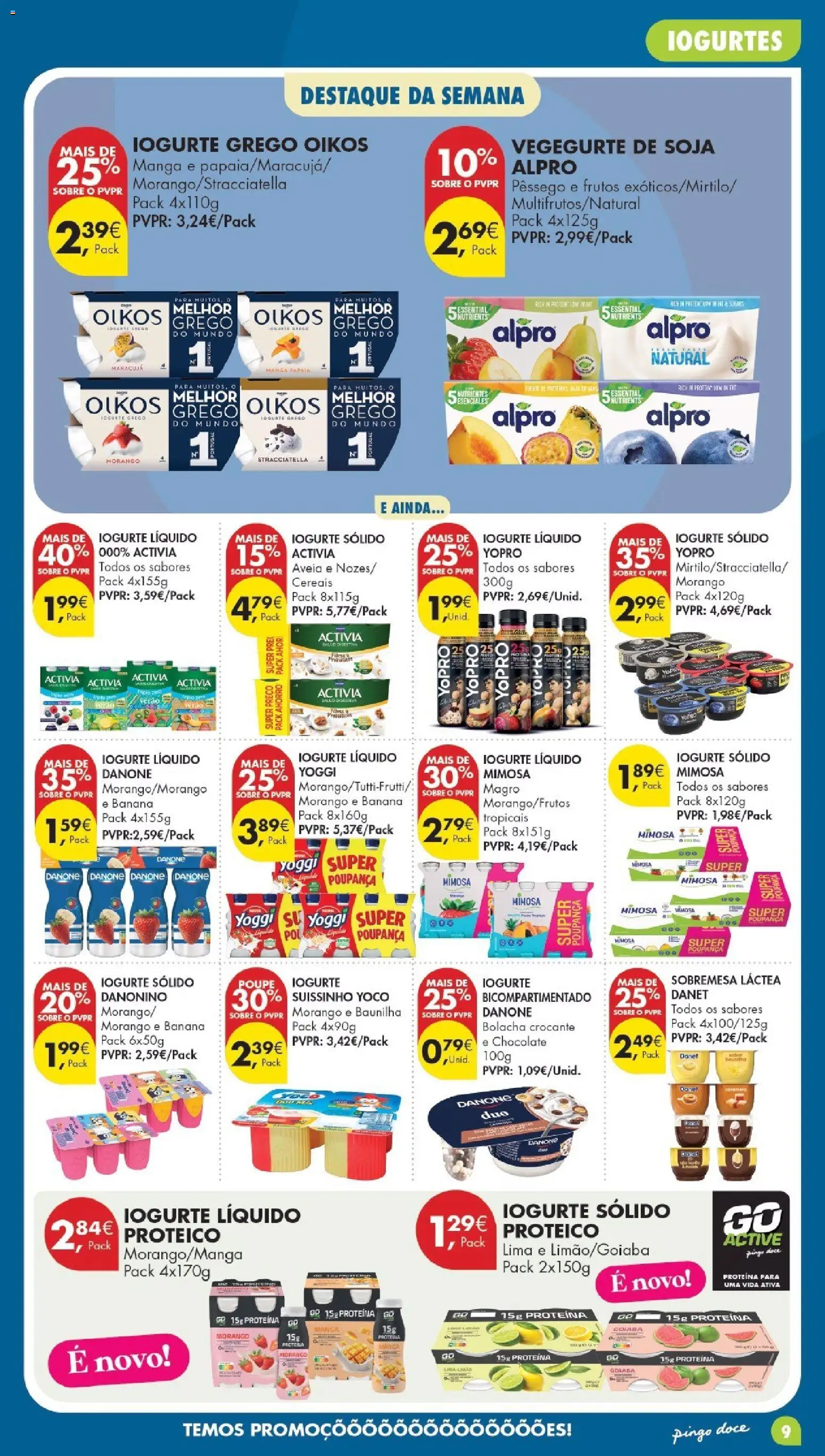 Pingo Doce folheto Poupe Esta Semana Madeira │ válido de 27/10/2026 | Página: 9 | Produtos: Soja, Sobremesa, Lima, Cereais