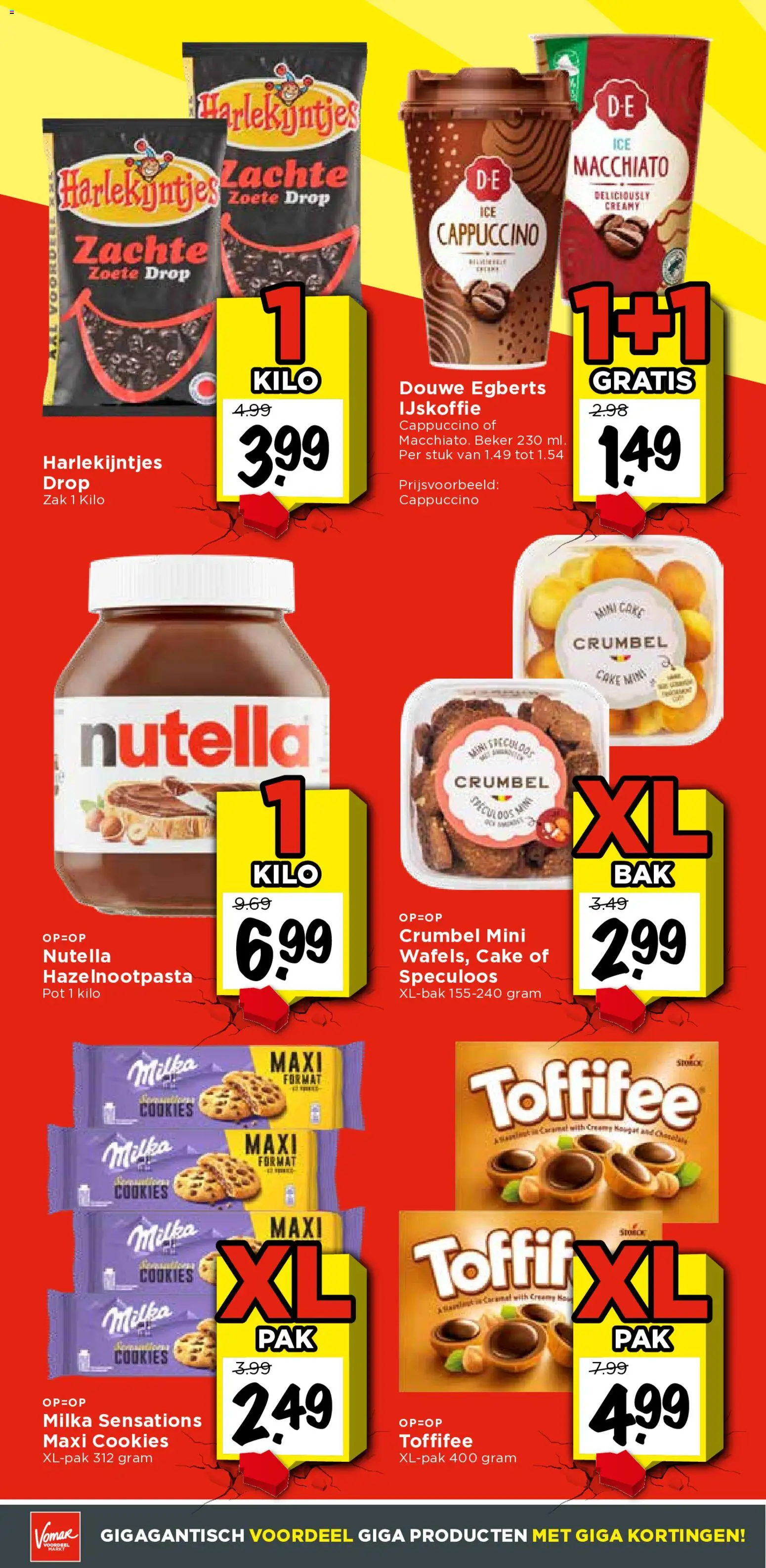 {H1} | Pagina: 9 | Producten: Beker, Zak, Cappuccino, Ijskoffie