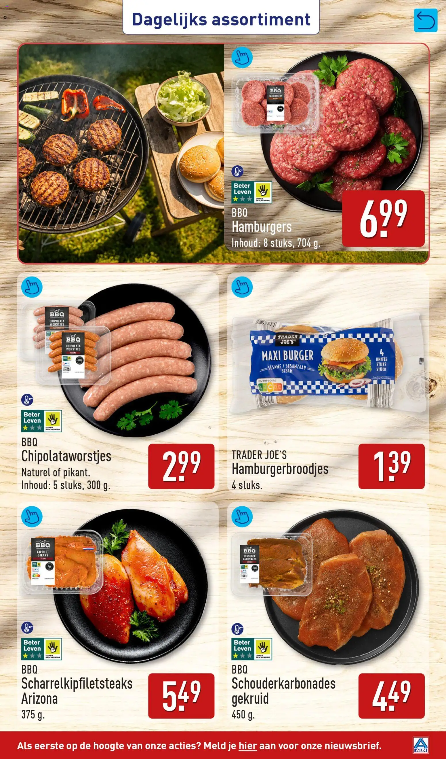 {H1} | Pagina: 25 | Producten: Chipolata, Szeletelt bacon, Sesamzaad