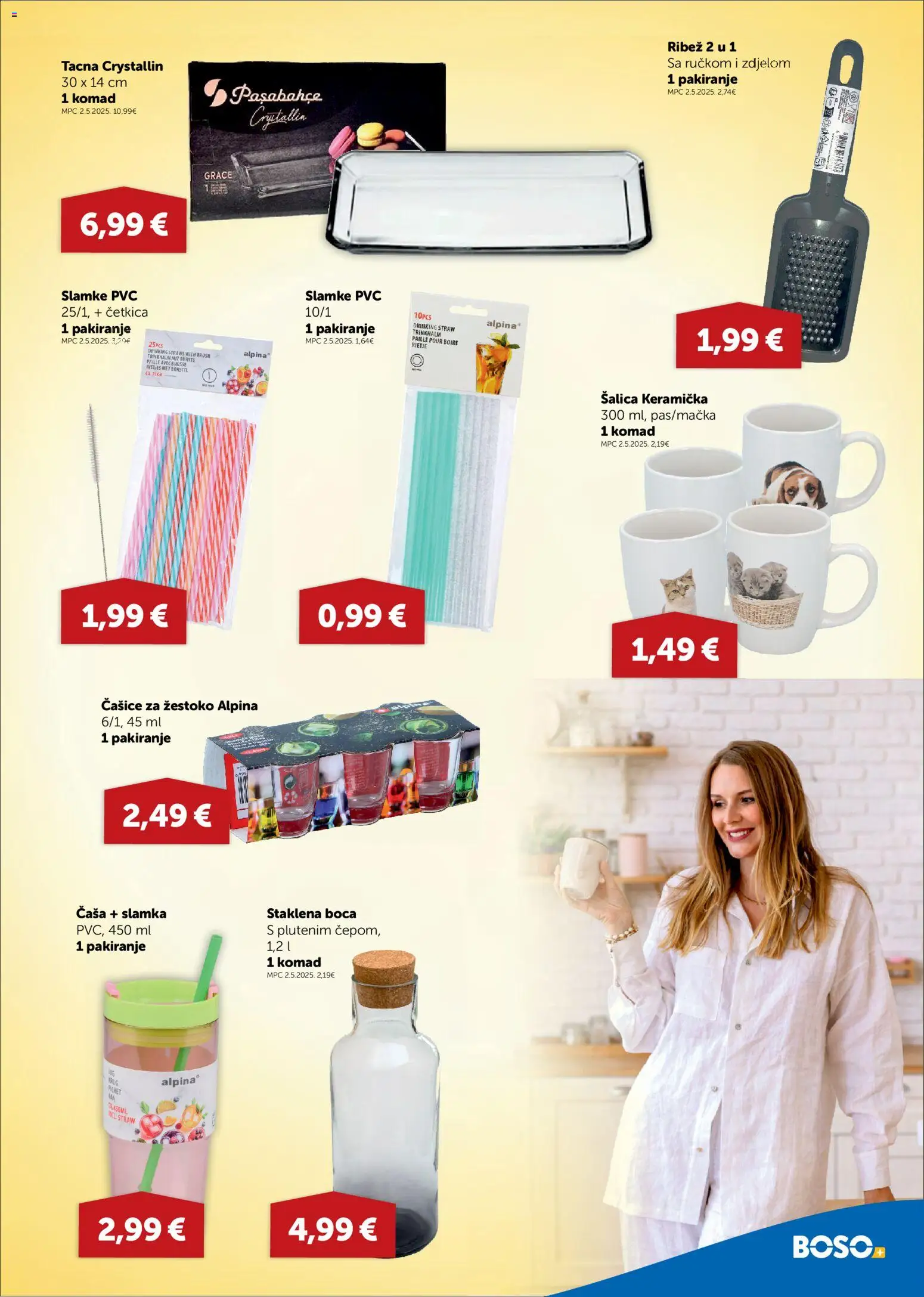 Boso katalog | vrijedi od 23.07.2026 | Stranica: 15 | Proizvodi: Ribež, Šalica, Tacna