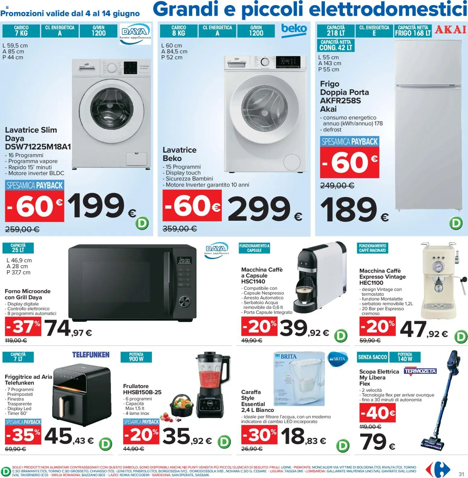 Volantino Carrefour del 05.06.2026 | Pagina: 31