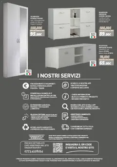 Anteprima del volantino Orizzonte Mobile catalogo valido a partire dal 16/01/2026 | Pagina: 72 | Prodotti: Scarpe, Scarpiera, Specchio