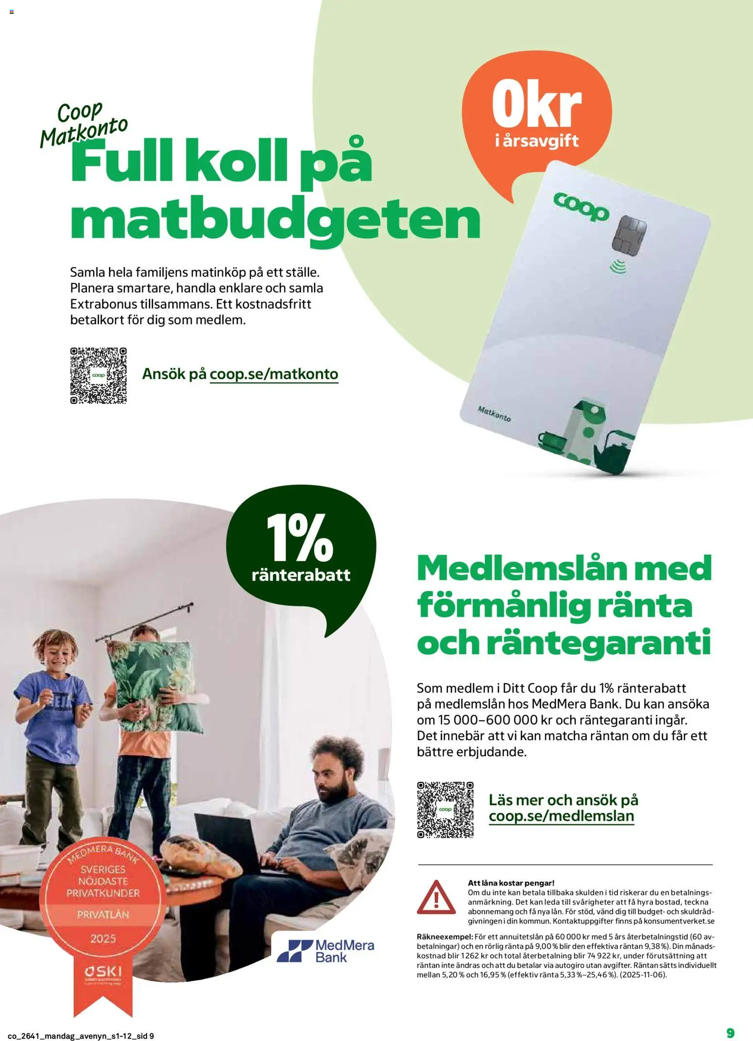Coop reklamblad aktuell från 05/10/2026 | Sida: 9 | Produkter: Bänk, Matcha
