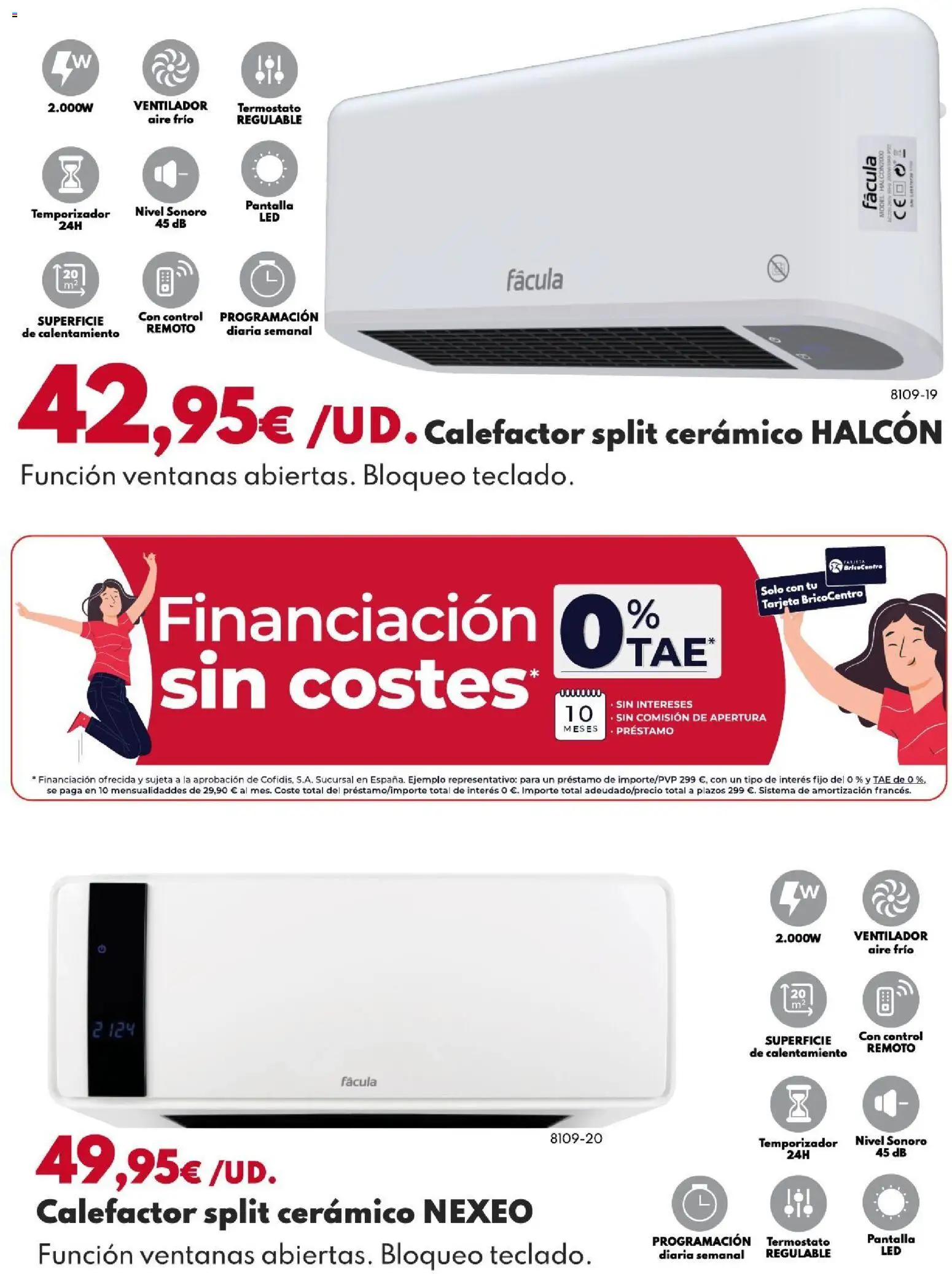 BricoCentro Frio fuera Vida dentro │ válido desde el 19/10/2026 | Página: 8 | Productos: Ventilador