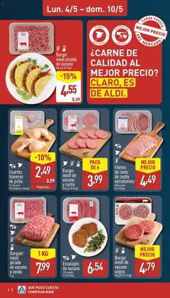 Vista previa Filetes de lomo de cerdo extratiernos, 600 g aprox. Filetes de lomo de cerdo extratiernos válido desde el 04.05.2026 | Página: 6 | Productos: Cerdo