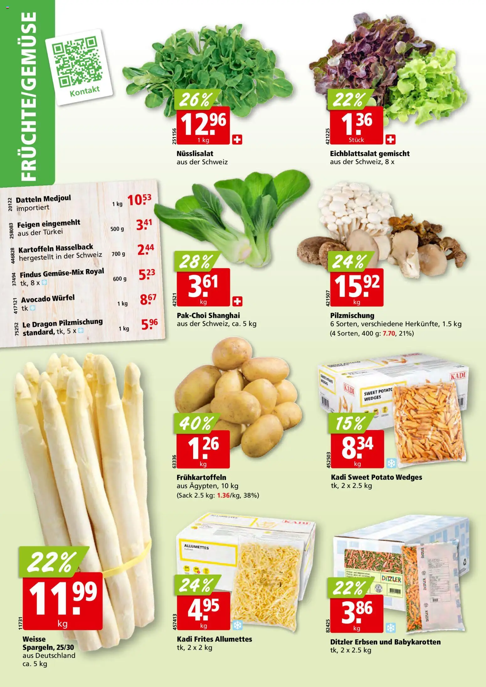 Aligro aktionen – gültig ab 25.05.2026 | Seite: 2 | Produkte: Avocado, Erbsen, Kartoffeln