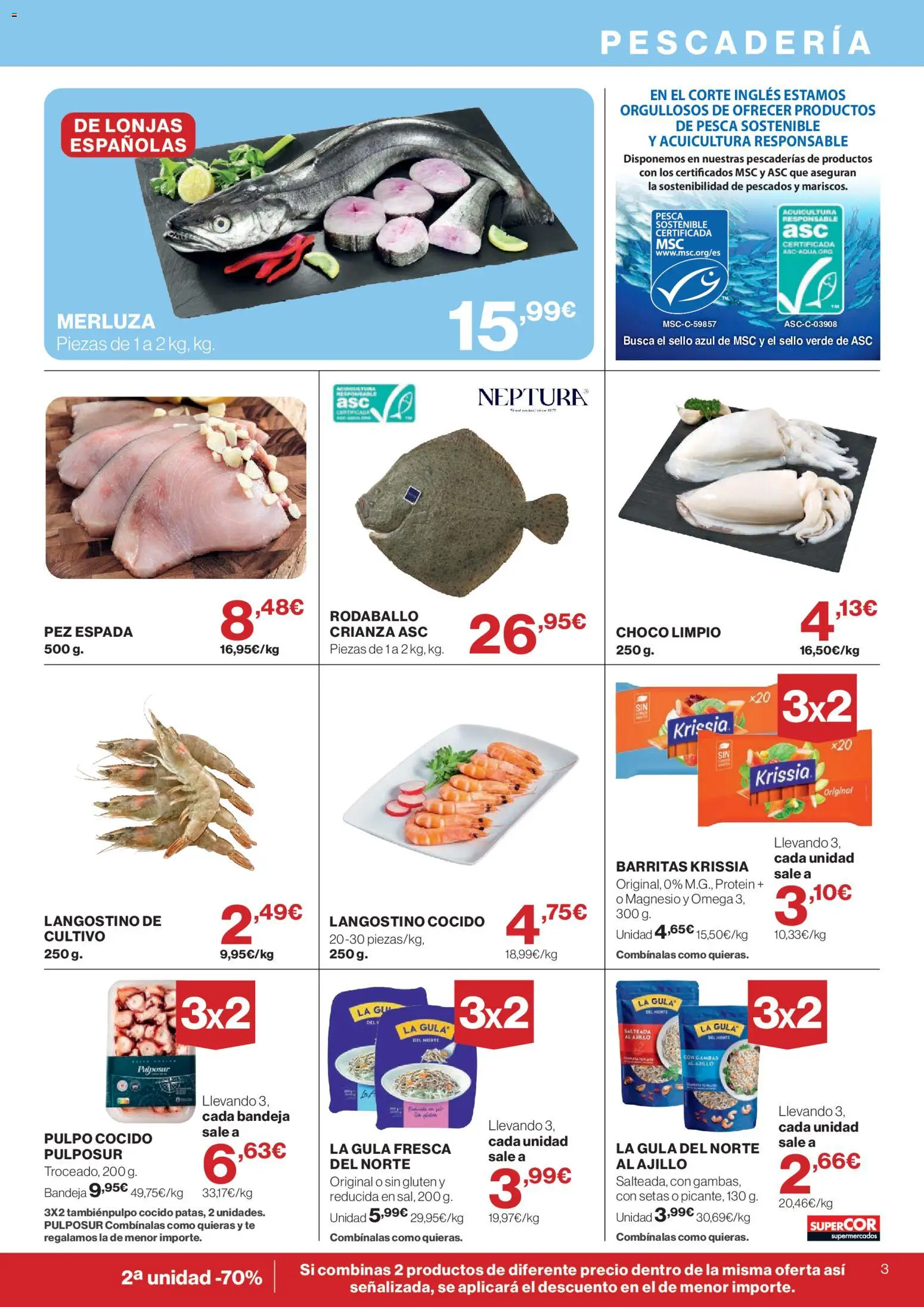 Supercor Canarias │ válido desde el 26/08/2026 | Página: 3 | Productos: Setas, Omega, Té, Bandeja