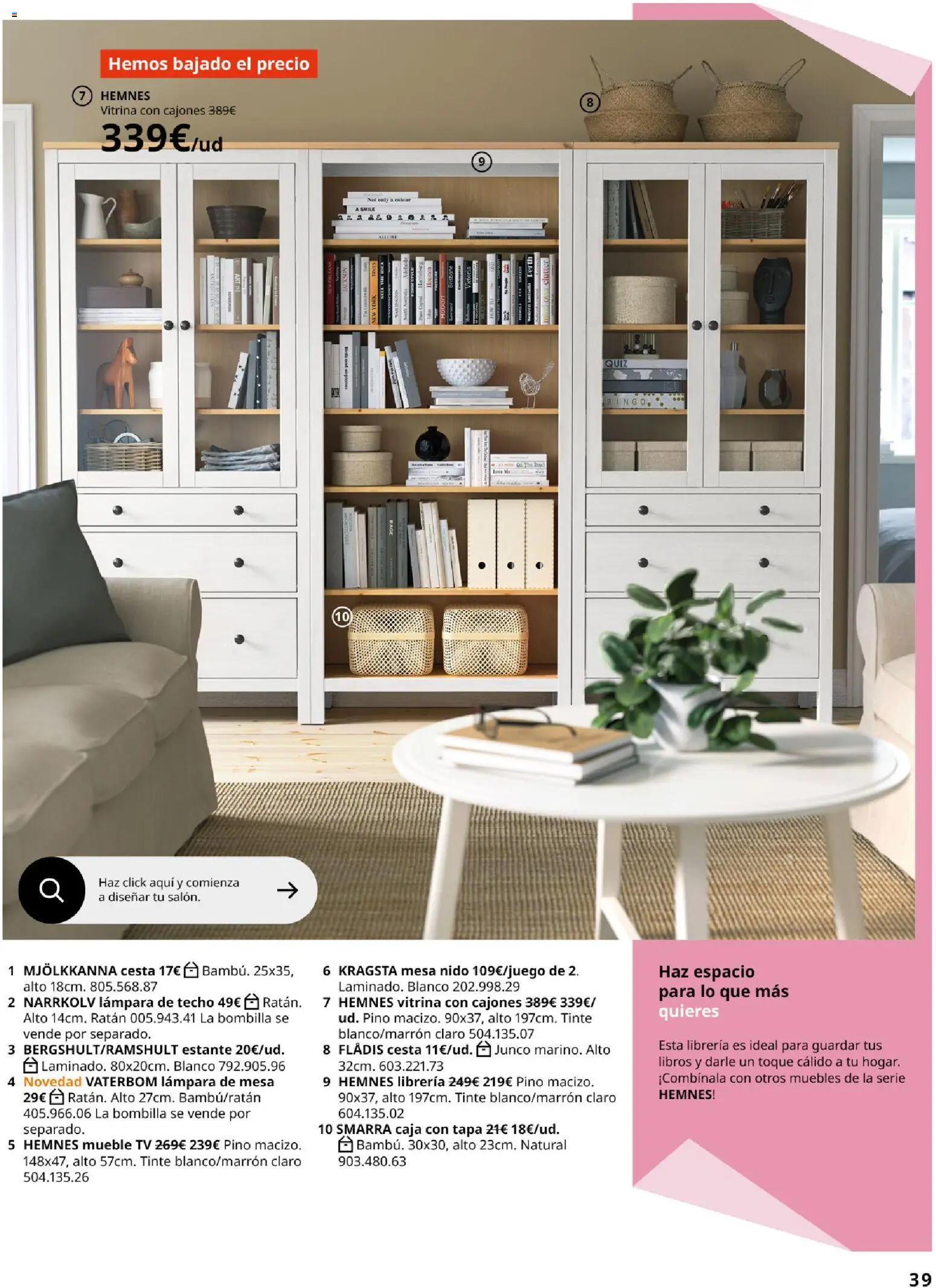 IKEA - Haz espacio para lo que más quieres │ válido desde el 01/09/2026 | Página: 39