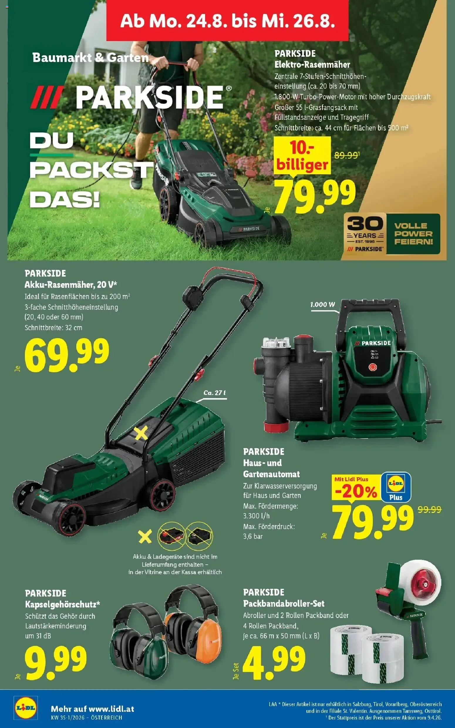 Lidl Flugblatt - Jenbach ab 16.08.2026 - Angebote ab donnerstag | Seite: 33