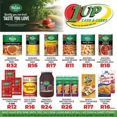 1UP Cash & Carry specials catalogue – valid from 08.06.2026 | Page: 1