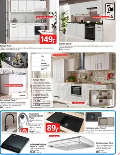 Bauhaus katalog akcije – veljaven od 20.05.2026 | Stran: 17 | Izdelki: Hladilnik, Kuhalna plosca, Pomivalno korito, Beton