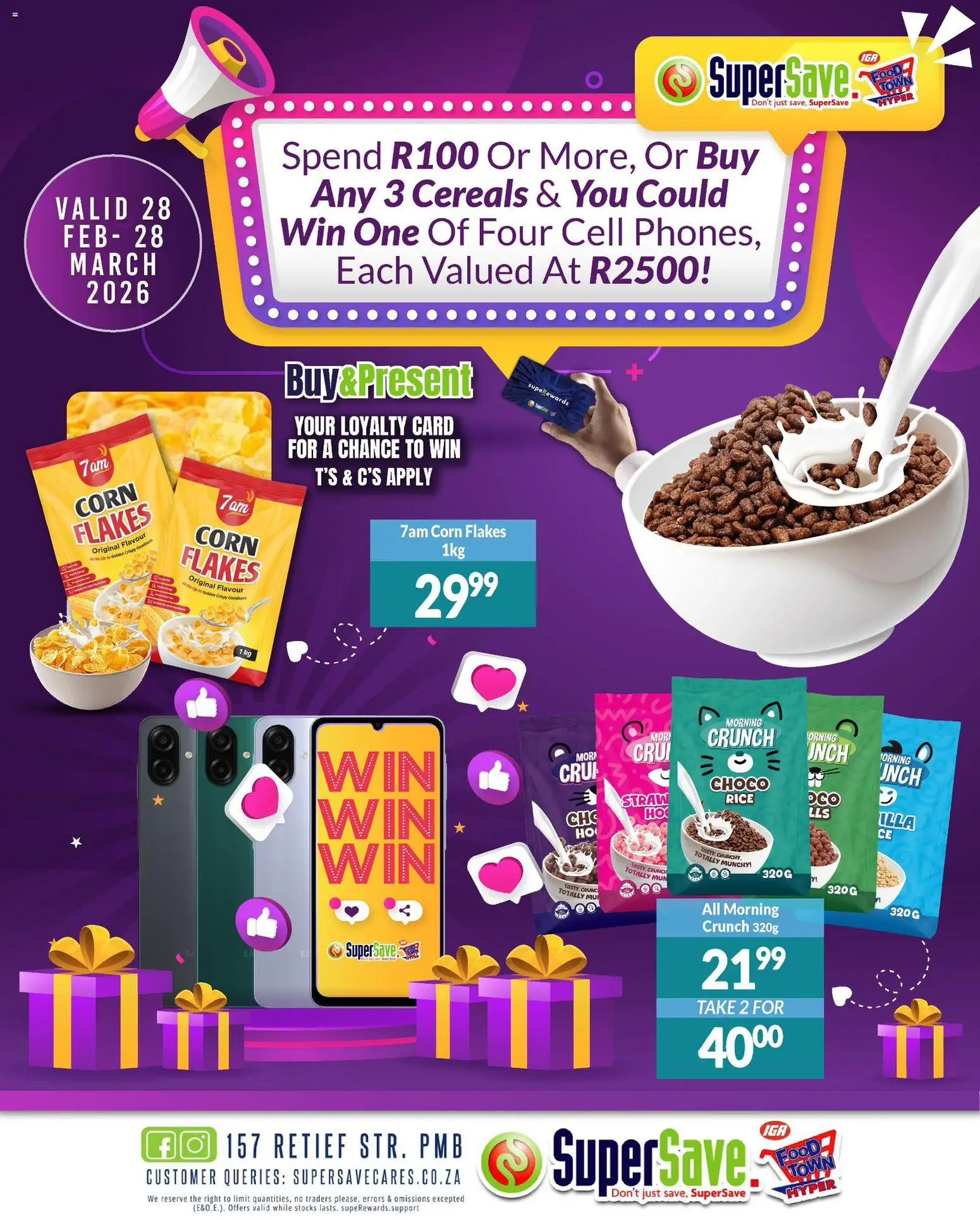 Super Save Cereals Specials (28/02/2026 - 28/03/2026) Online